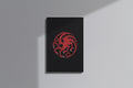 GeekCultcha Game of Thrones Targaryen Themed Premium Canvas Print