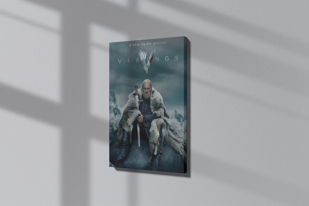 GeekCultcha Vikings Bjorn Premium Canvas Print