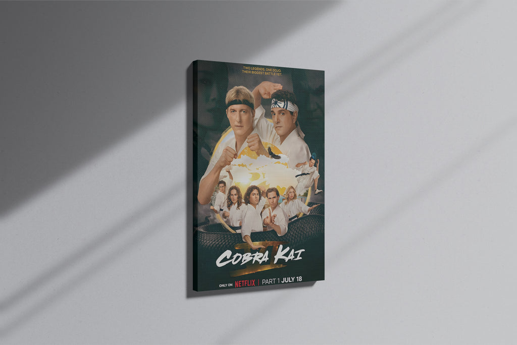GeekCultcha Cobra Kai Series Canvas Print