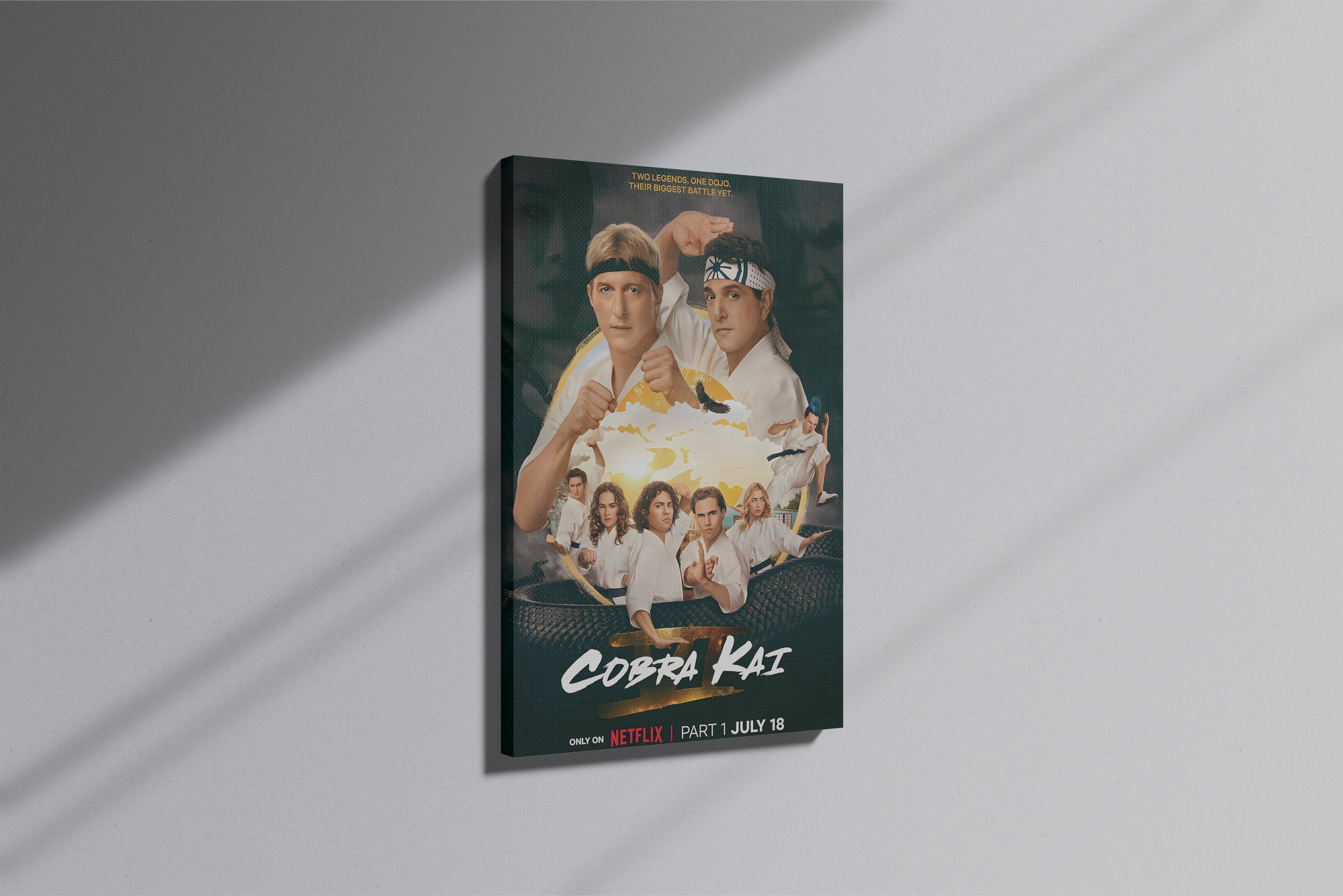 GeekCultcha Cobra Kai Series Canvas Print