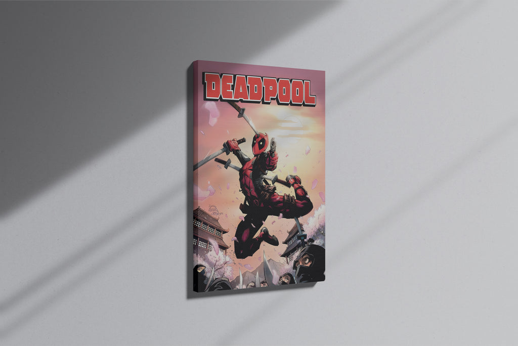 GeekCultcha Marvel Deadpool Premium Canvas Print