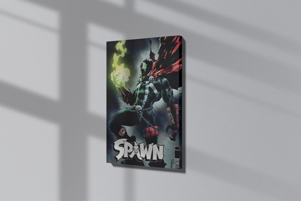 GeekCultcha Spawn Character Themed Premium Canvas Print