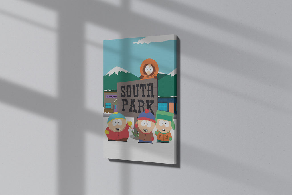 GeekCultcha South Park Character Themed Premium Canvas Print