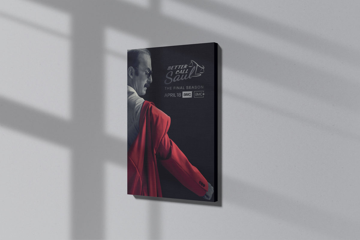 GeekCultcha Better Call Saul Last Season Premium Canvas Print