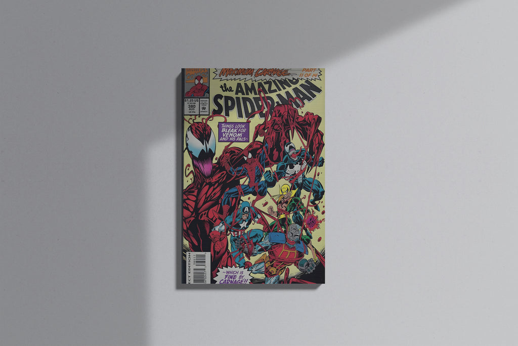 GeekCultcha Marvel Spider-Man Maximum Carnage Premium Canvas Print