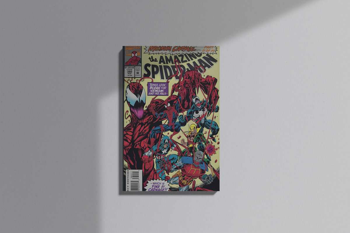 GeekCultcha Marvel Spider-Man Maximum Carnage Premium Canvas Print