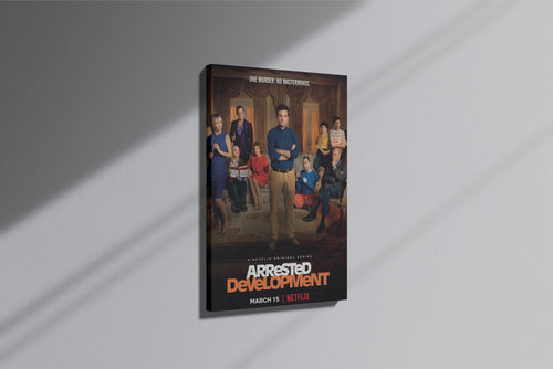 GeekCultcha Arrested Development TV Series Canvas Print