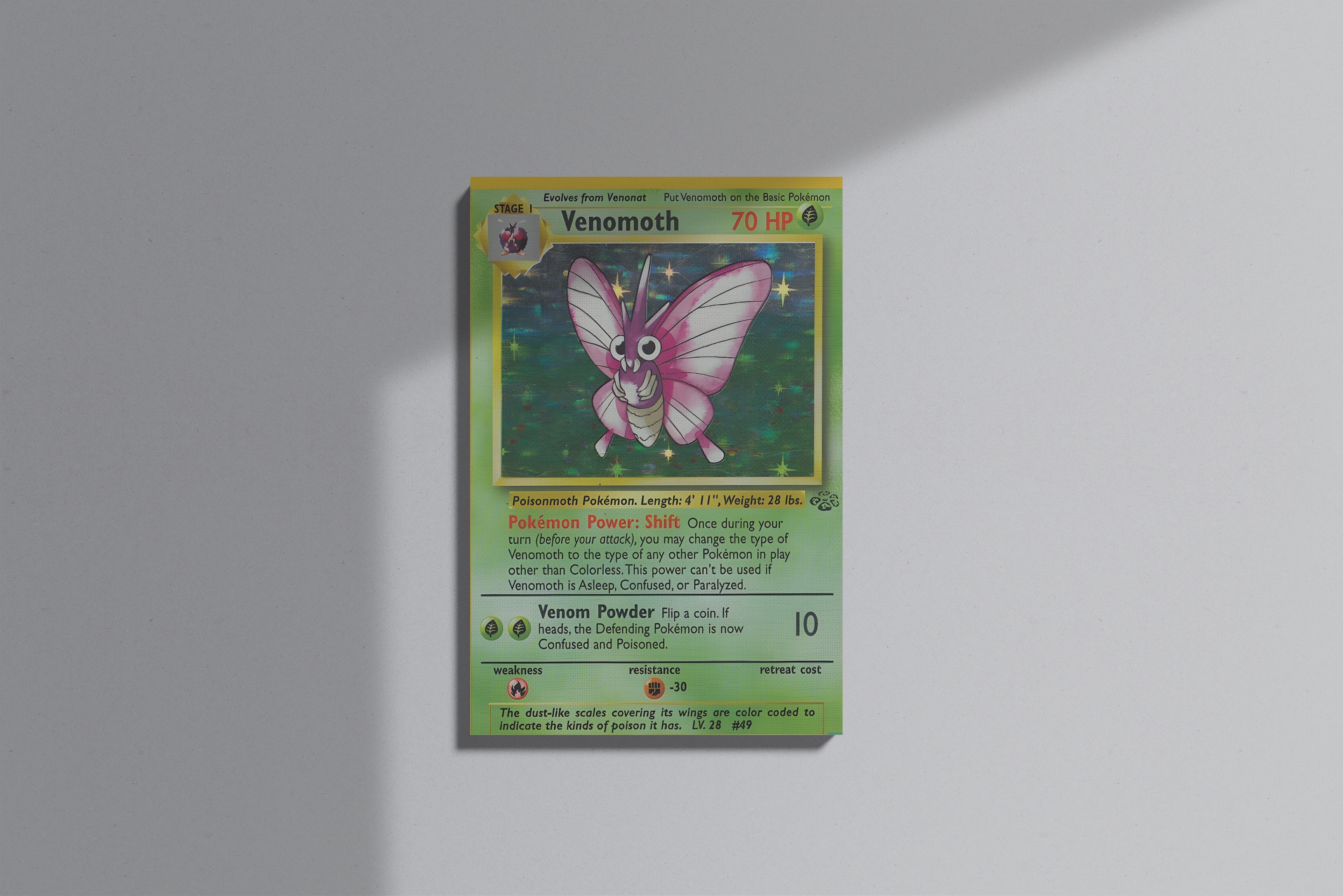 GeekCultcha Pokémon Venomoth Premium Canvas Print