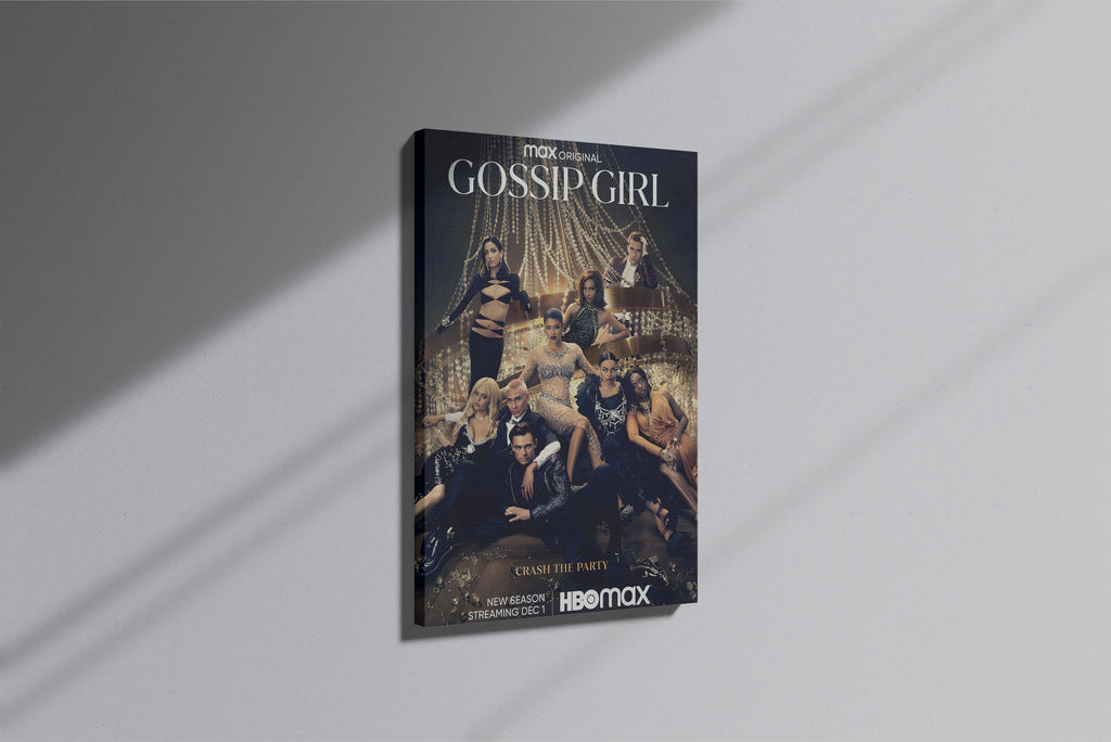 GeekCultcha Gossip Girl Max Original Premium Canvas Print