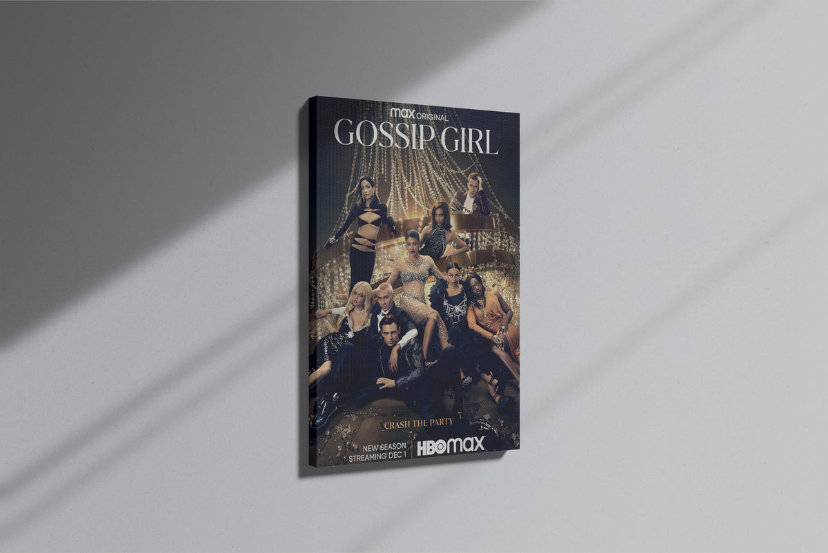 GeekCultcha Gossip Girl Max Original Premium Canvas Print
