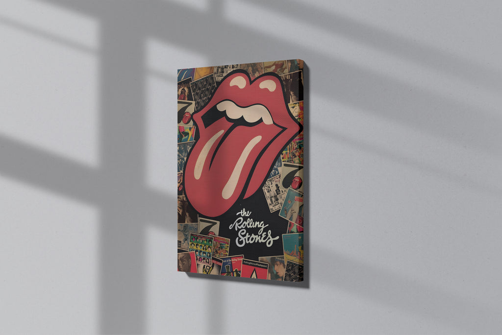 GeekCultcha The Rolling Stones Collection Premium Canvas Painting