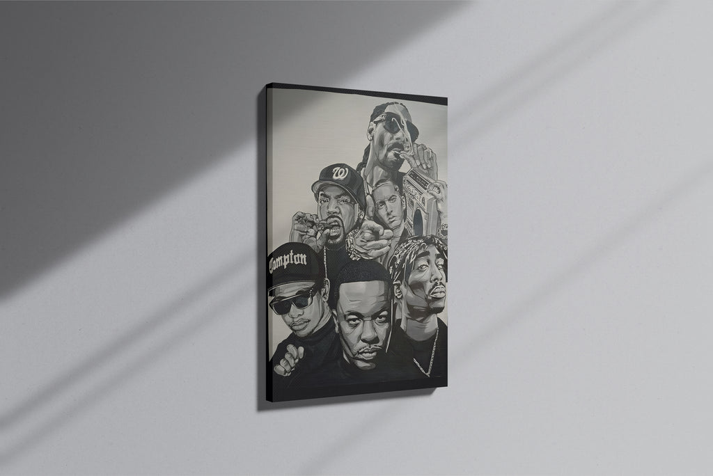 GeekCultcha Hip-Hop Icons Canvas Painting