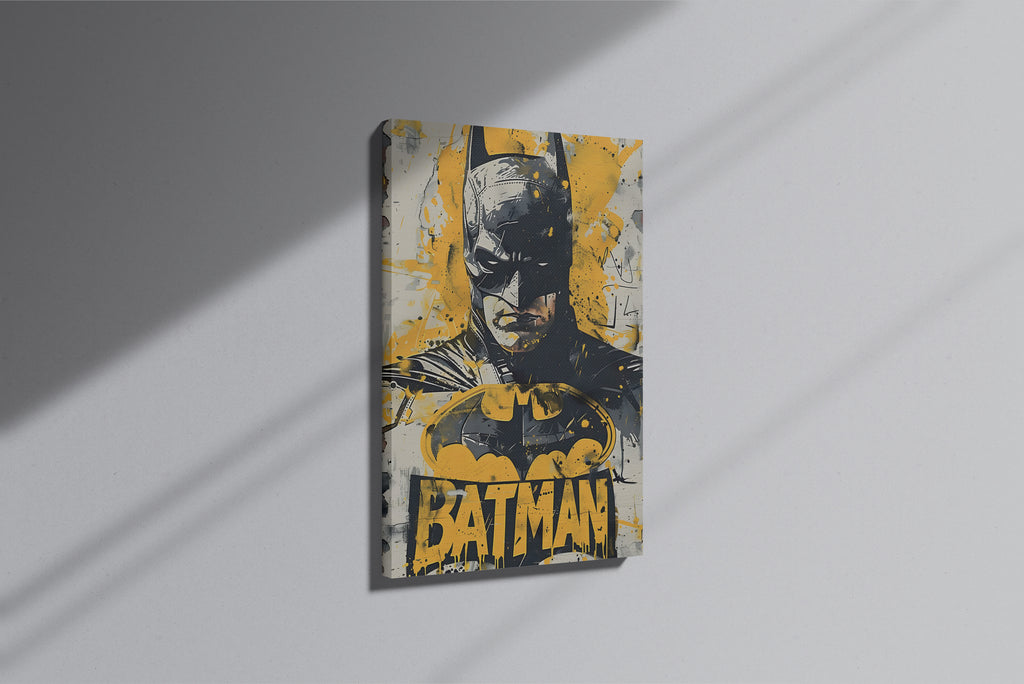 GeekCultcha DC Comics Batman Premium Canvas Painting Modern Style