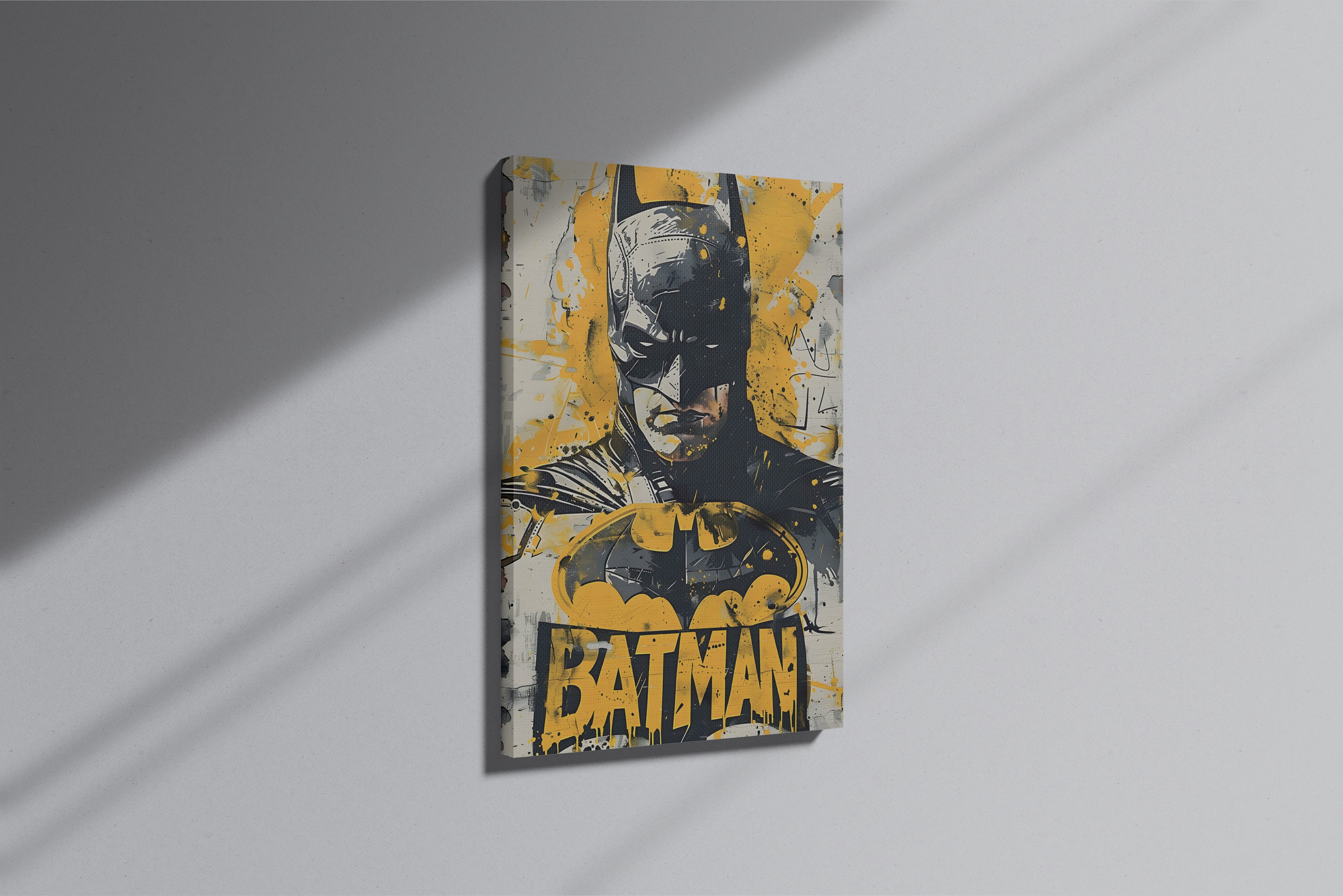 GeekCultcha DC Comics Batman Premium Canvas Painting Modern Style