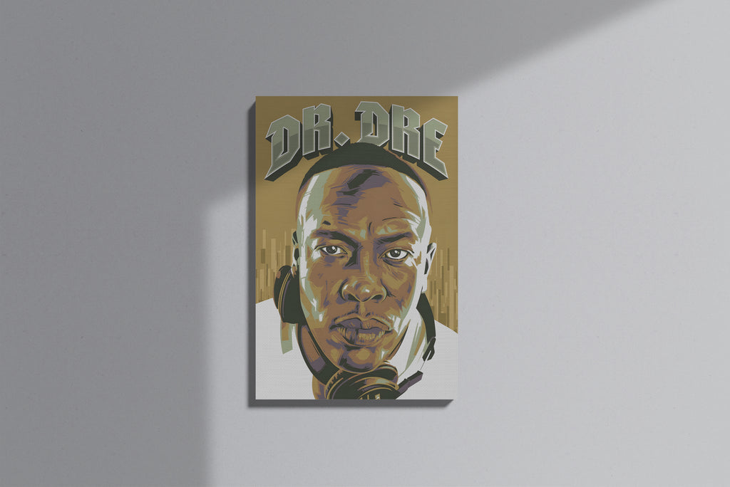 GeekCultcha Dr. Dre Canvas Painting Modern Style