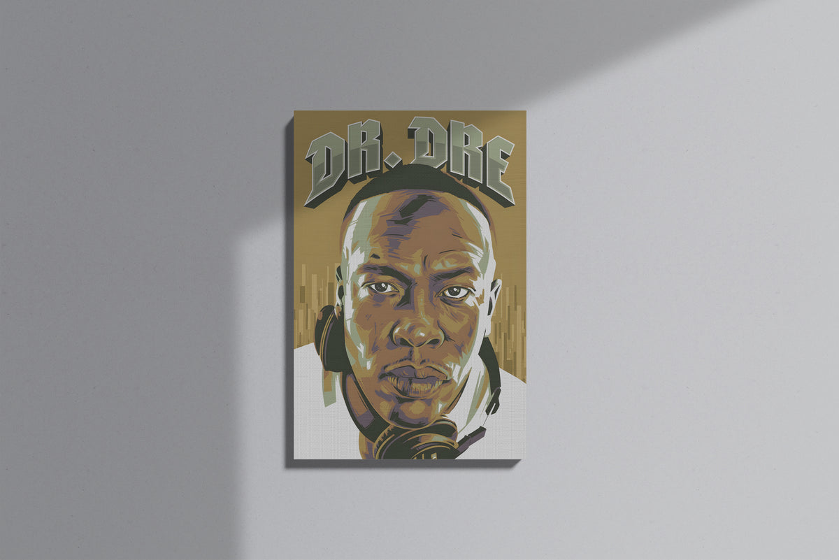 GeekCultcha Dr. Dre Canvas Painting Modern Style