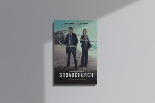 GeekCultcha Broadchurch Series Premium Canvas Painting