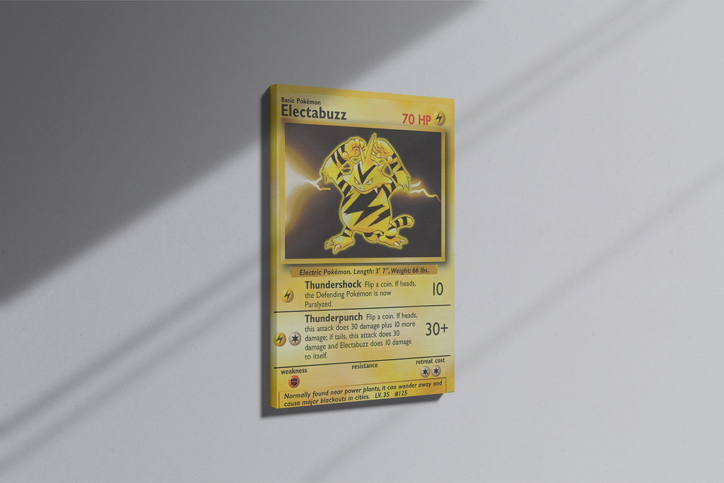 GeekCultcha Pokémon Electabuzz Premium Canvas Print