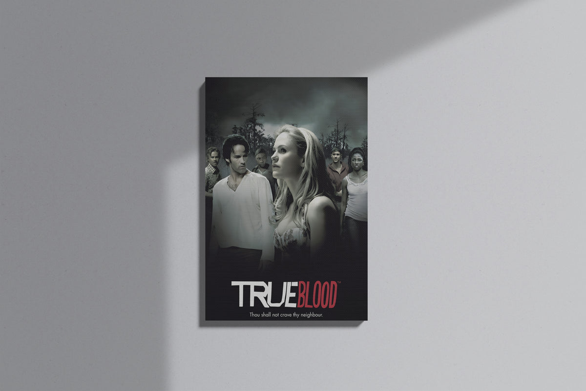 GeekCultcha True Blood Themed Premium Canvas Painting