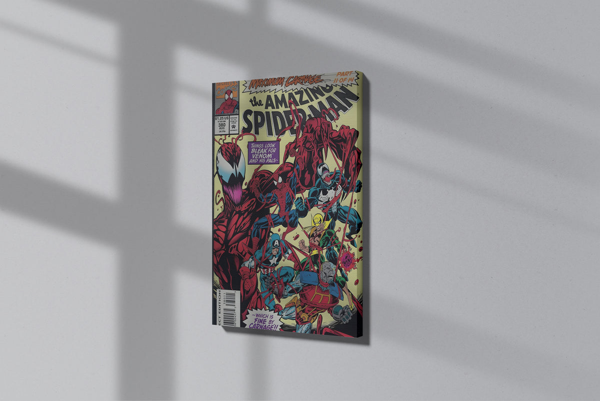 GeekCultcha Marvel Spider-Man Maximum Carnage Premium Canvas Print