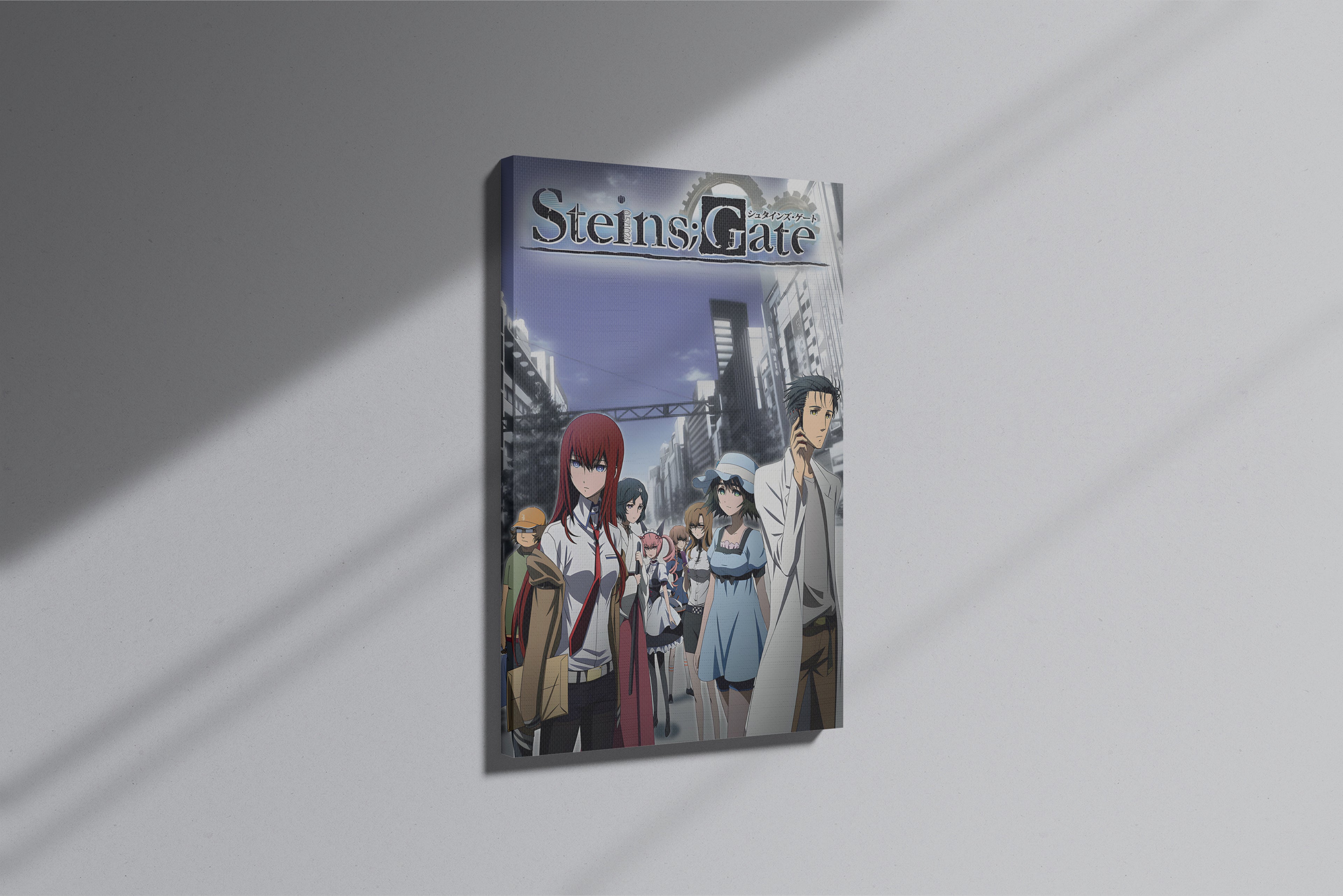 GeekCultcha Steins;Gate Anime Themed Premium Canvas Painting
