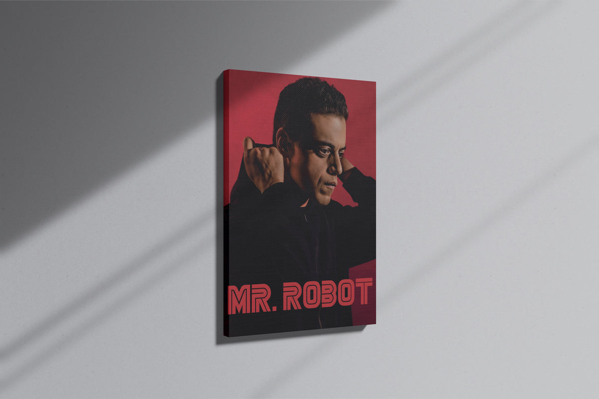 GeekCultcha Mr. Robot Canvas Painting