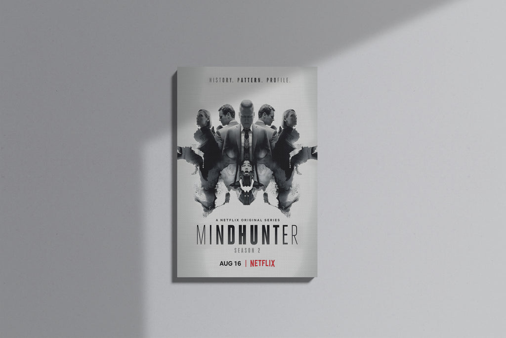 GeekCultcha Mindhunter Season 2 Premium Canvas Painting