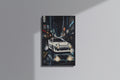 GeekCultcha Initial D Touge Night Race Premium Canvas Painting
