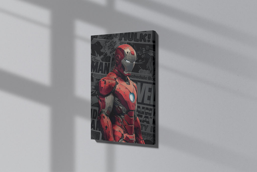 GeekCultcha Marvel Iron Man Premium Canvas Print