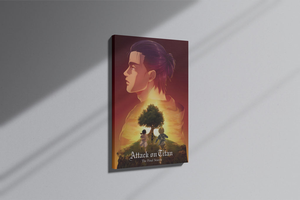 GeekCultcha Attack on Titan Last Season Premium Canvas Print