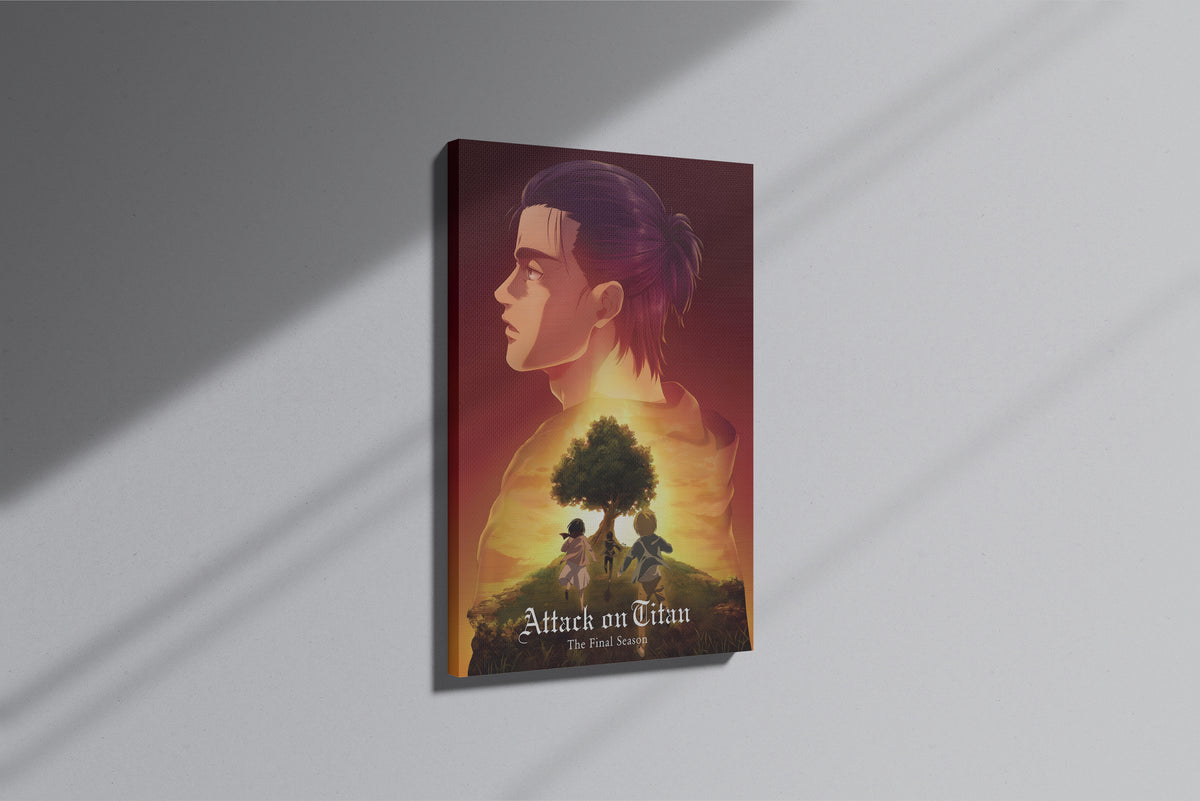 GeekCultcha Attack on Titan Last Season Premium Canvas Print