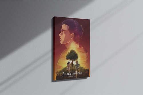 GeekCultcha Attack on Titan Last Season Premium Canvas Print