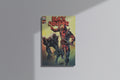 GeekCultcha Marvel Black Panther and Deadpool Premium Canvas Print