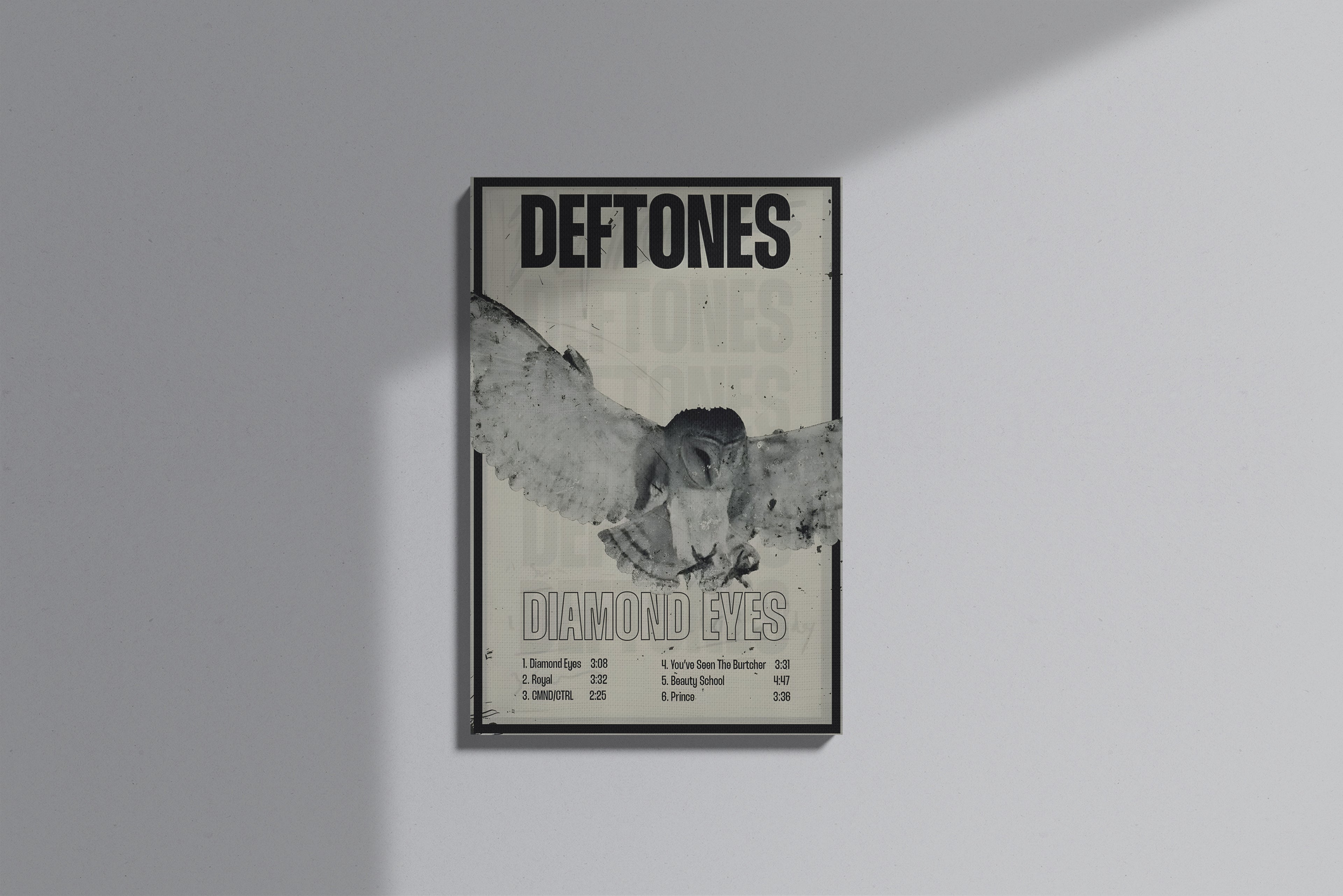 GeekCultcha Deftones Diamond Eyes Premium Canvas Print