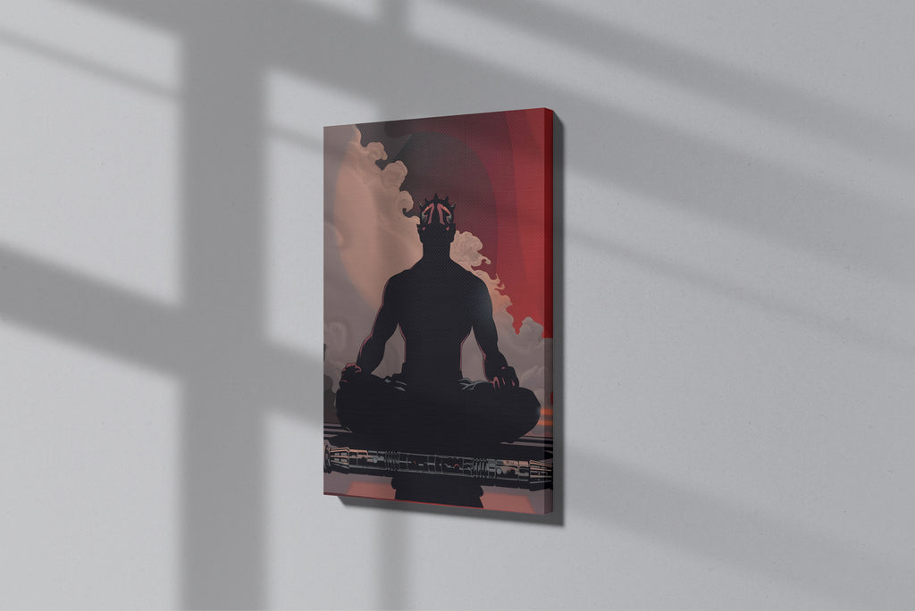 GeekCultcha Star Wars Darth Maul Premium Canvas Print