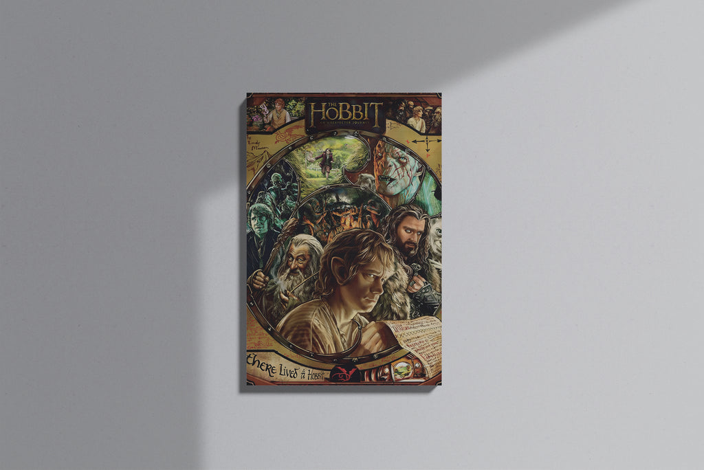GeekCultcha The Hobbit An Unexpected Journey Themed Premium Canvas Print