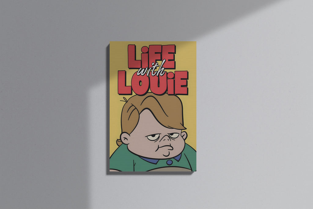 GeekCultcha Life with Louie Premium Canvas Print