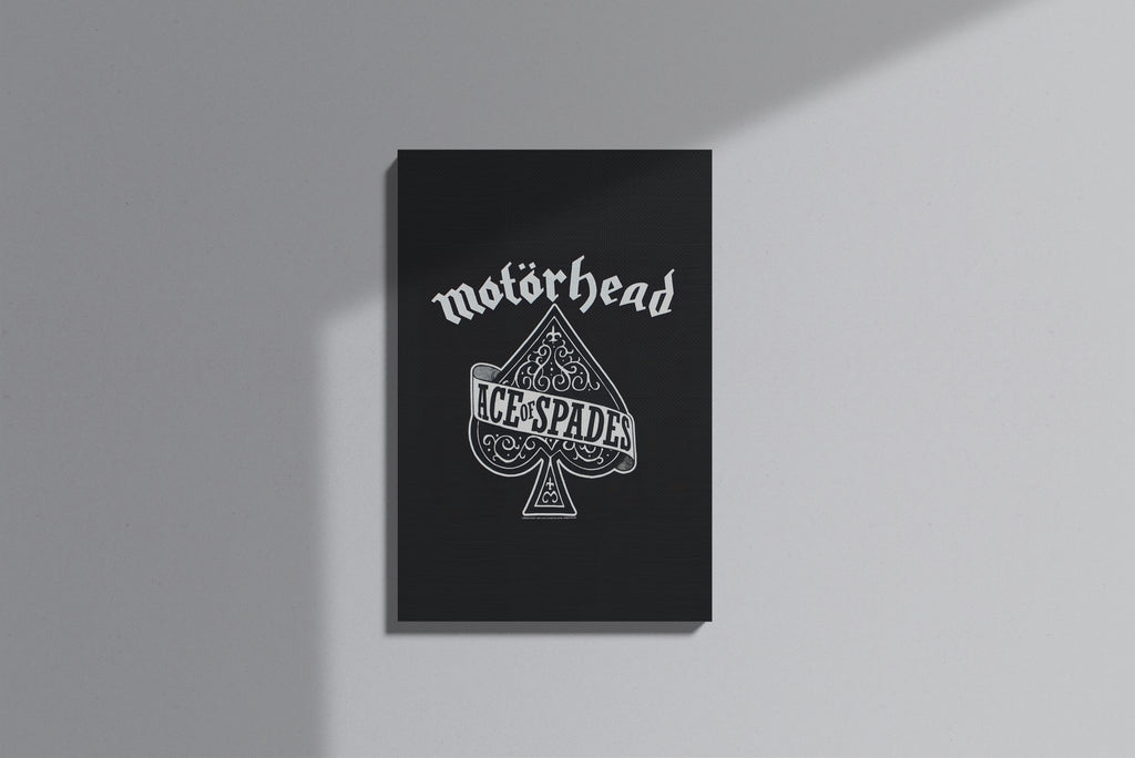 GeekCultcha Motörhead Ace of Spades Premium Canvas Print