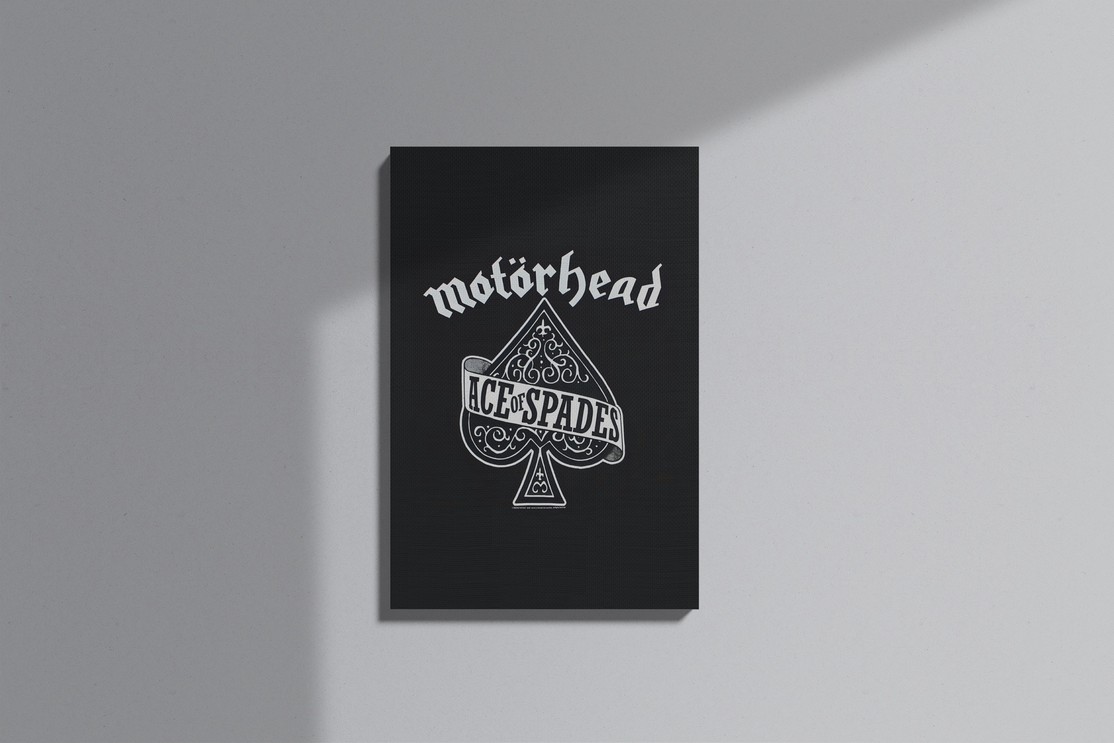 GeekCultcha Motörhead Ace of Spades Premium Canvas Print