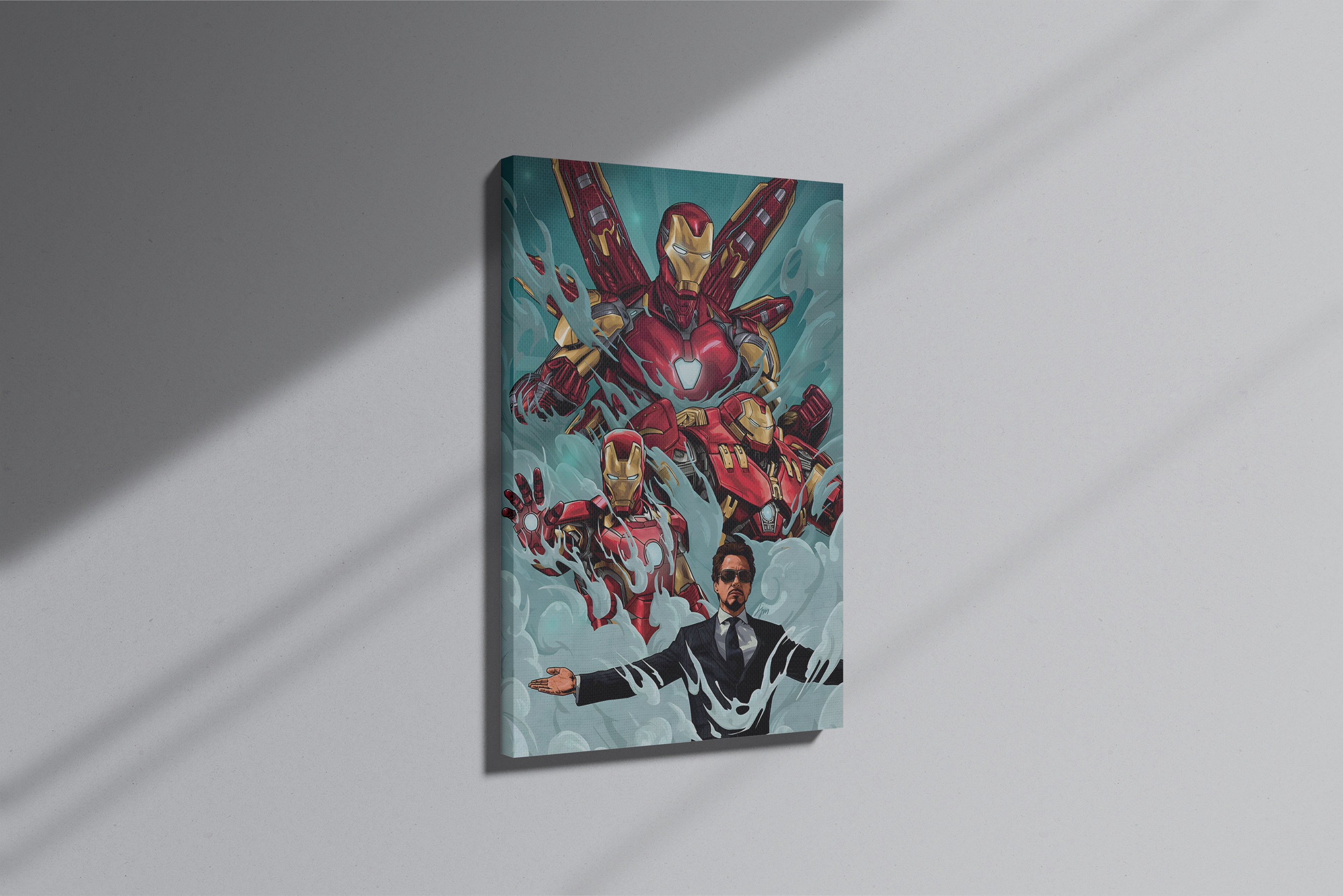 GeekCultcha Marvel Iron Man Premium Canvas Print