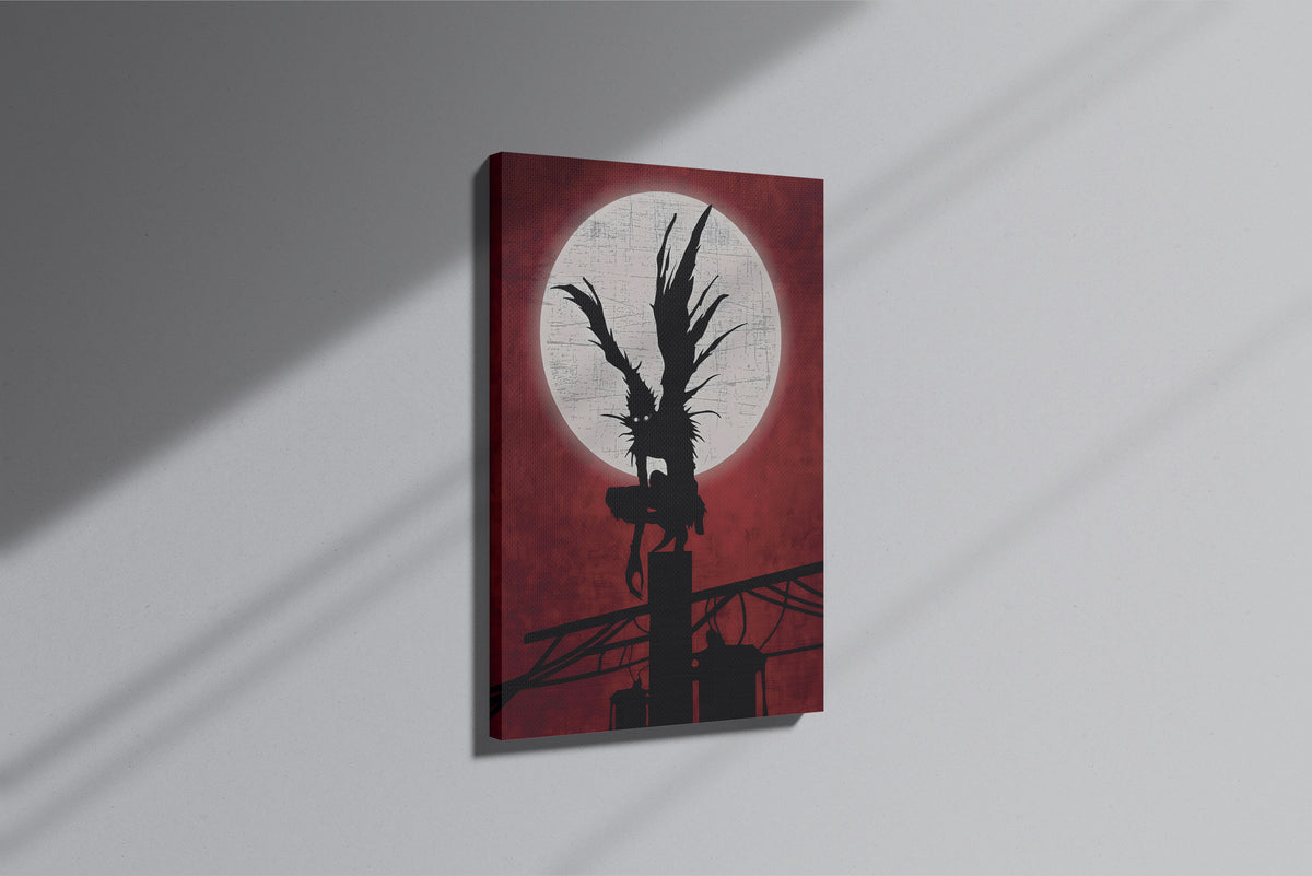 GeekCultcha Death Note Ryuk Premium Canvas Print