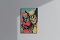 GeekCultcha Marvel Deadpool and Wolverine Premium Canvas Print