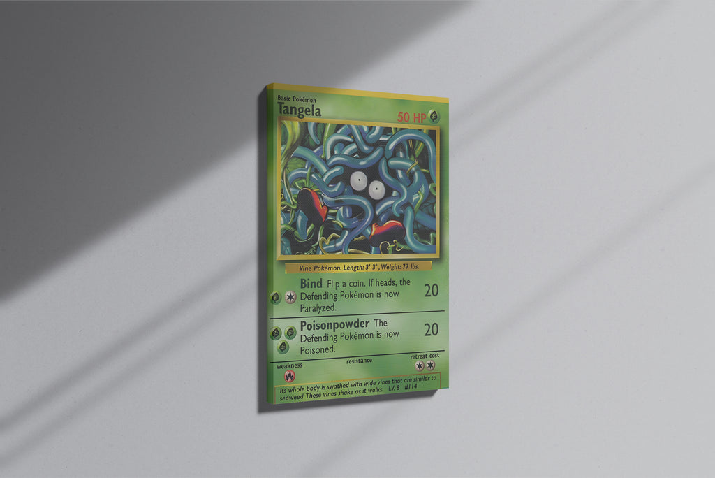 GeekCultcha Pokémon Tangela Premium Canvas Print