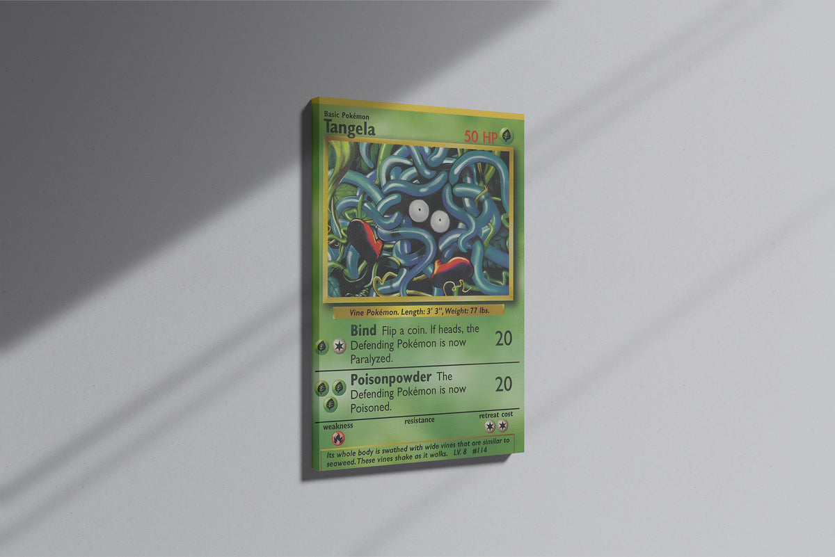 GeekCultcha Pokémon Tangela Premium Canvas Print