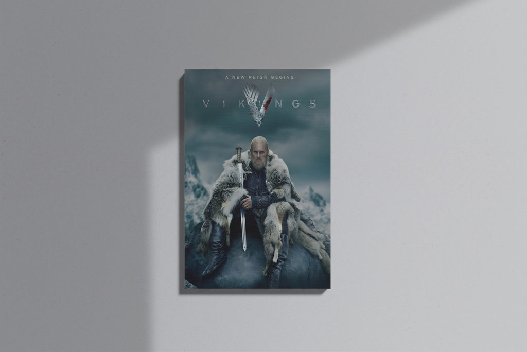 GeekCultcha Vikings Bjorn Premium Canvas Print