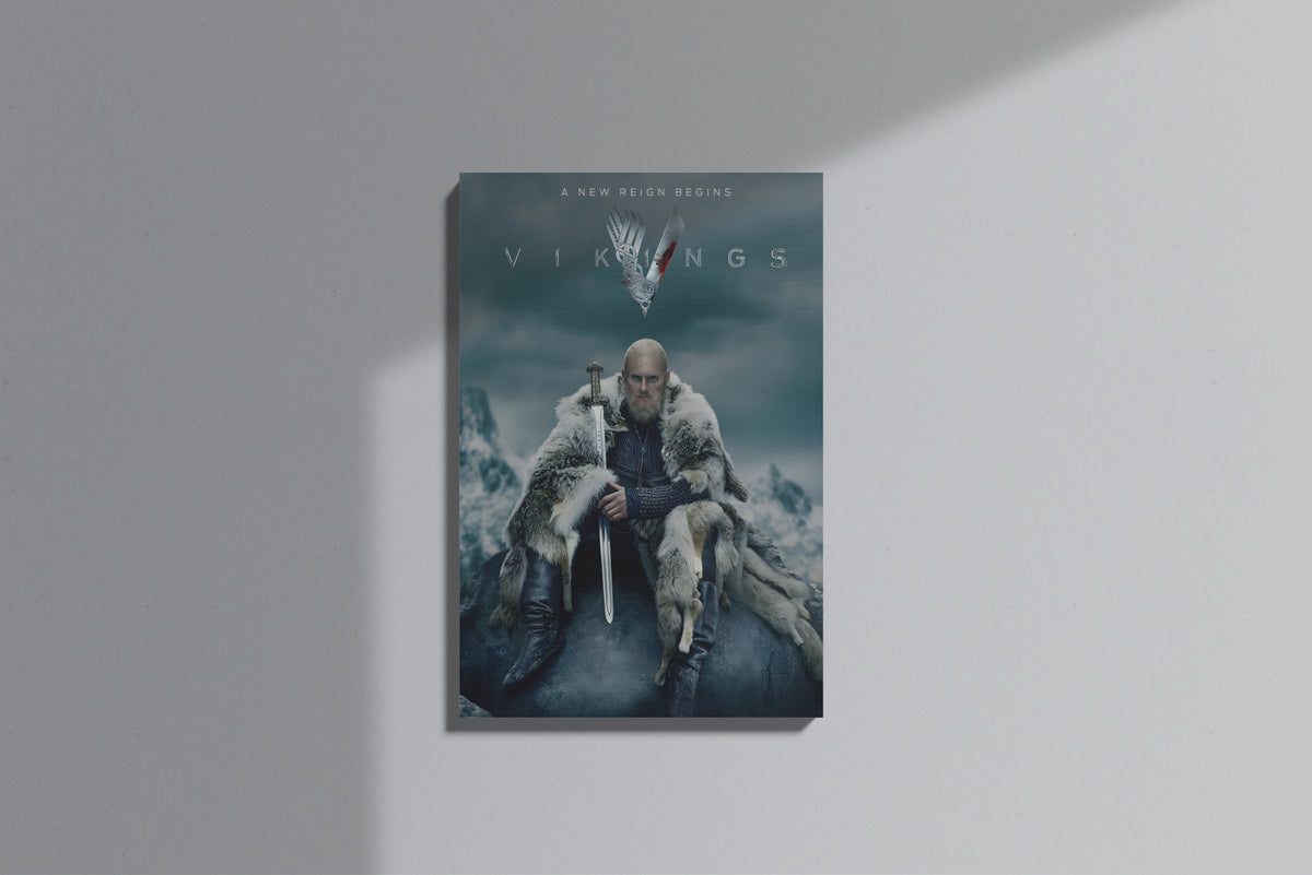 GeekCultcha Vikings Bjorn Premium Canvas Print