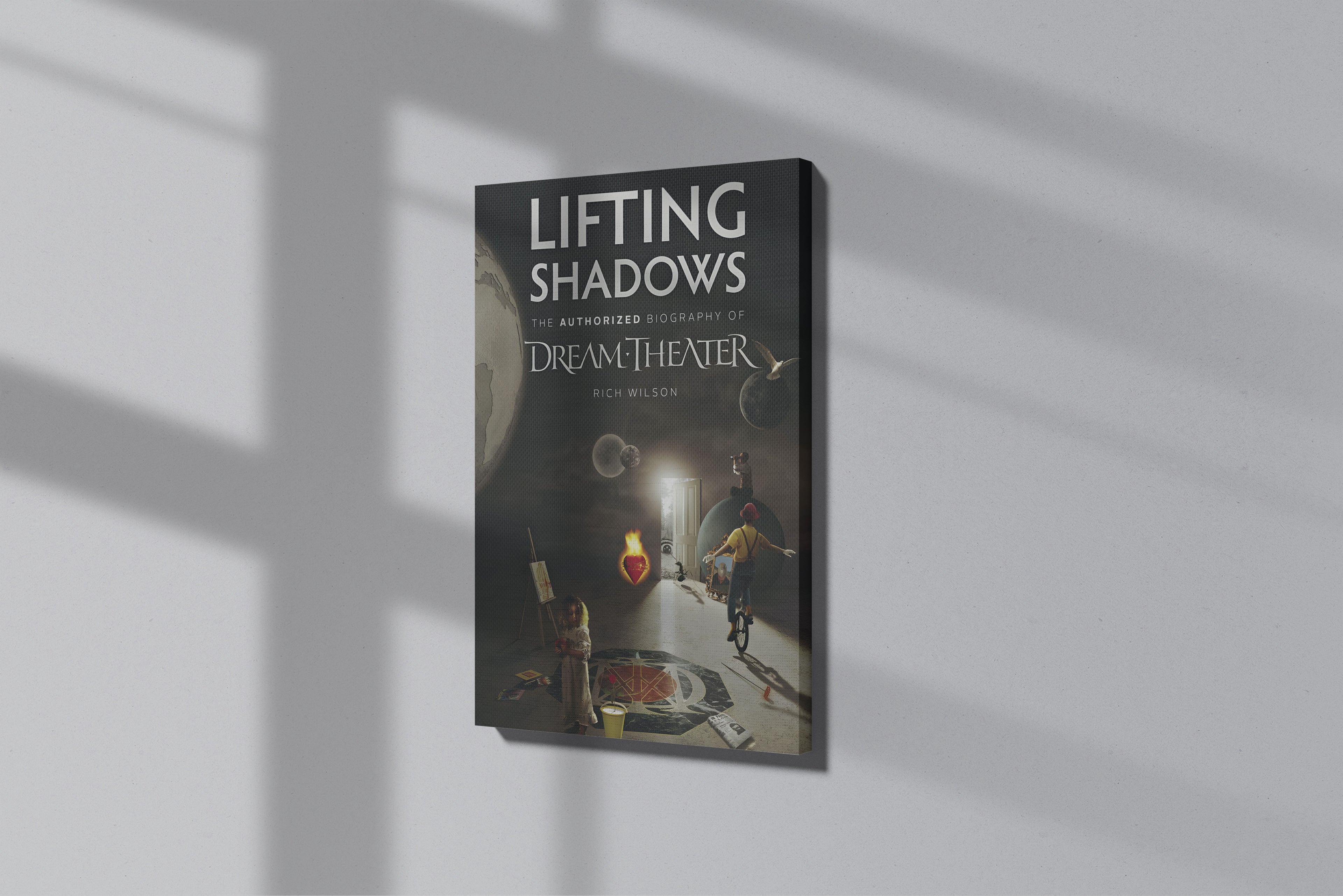 GeekCultcha Dream Theater Lifting Shadows Premium Canvas Print