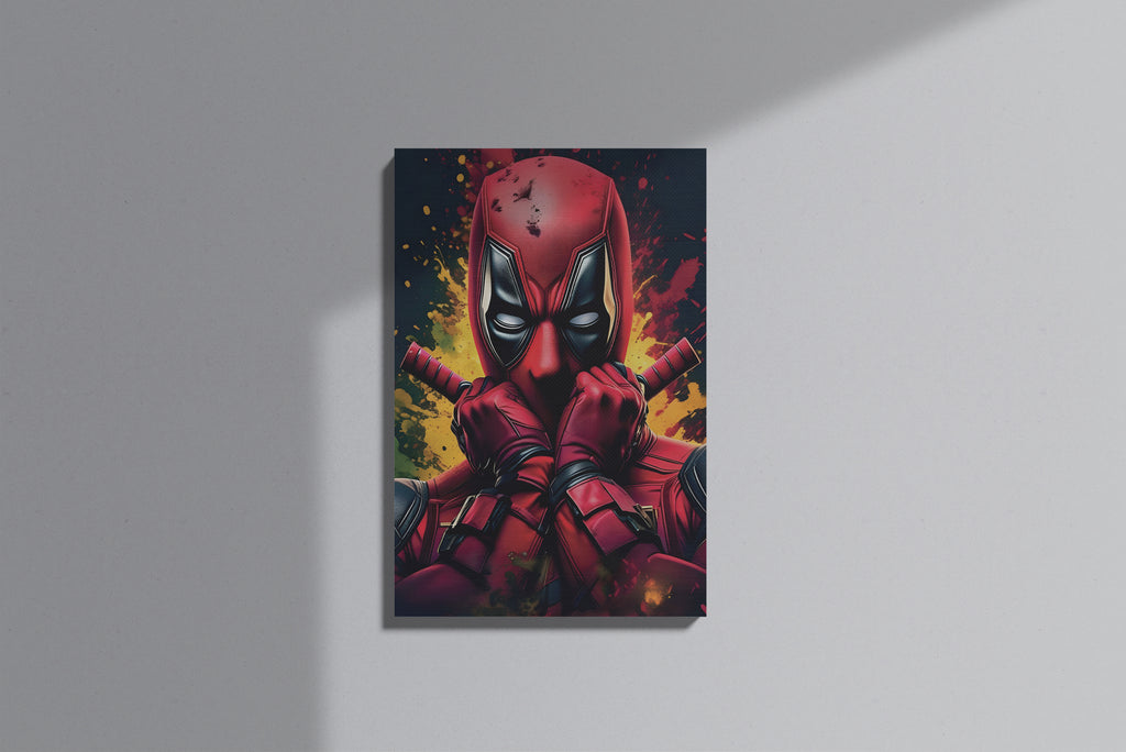 GeekCultcha Marvel Deadpool Premium Canvas Print