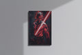 GeekCultcha Star Wars Darth Maul Premium Canvas Print
