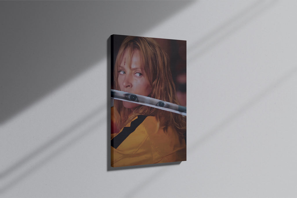 GeekCultcha Kill Bill Beatrix Kiddo Premium Canvas Print